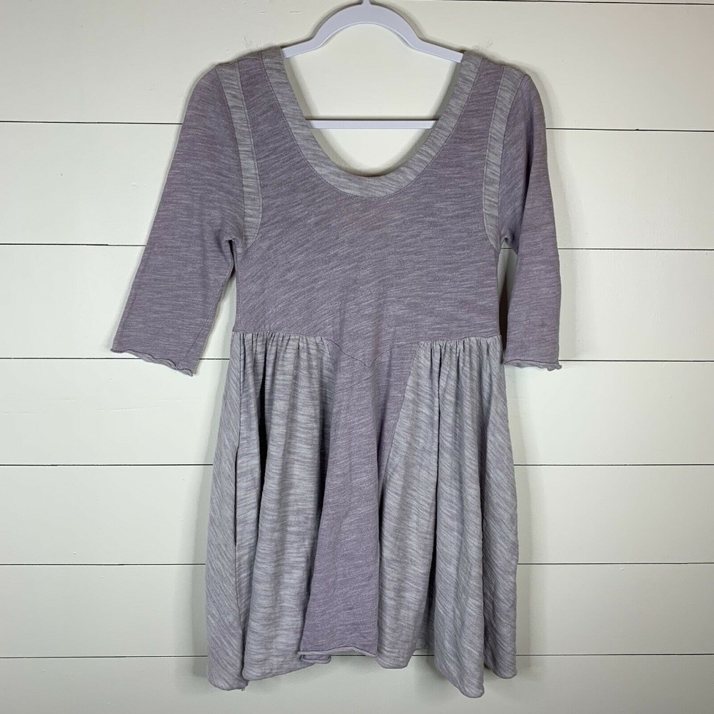 Purple Free People Scoop Neck Dress!